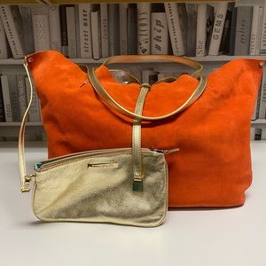 Tiffany & Co Large Reversible Suede Tote Brand New with Original Box